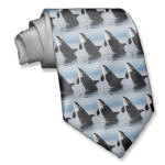 Killer Whale Tie